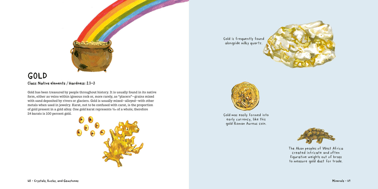 Crystals, Rocks, and Gemstones Book