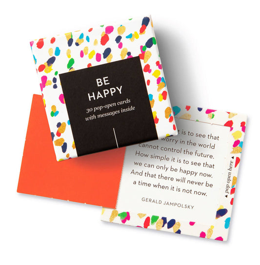 Thoughtfuls Pop Open Cards - Be Happy