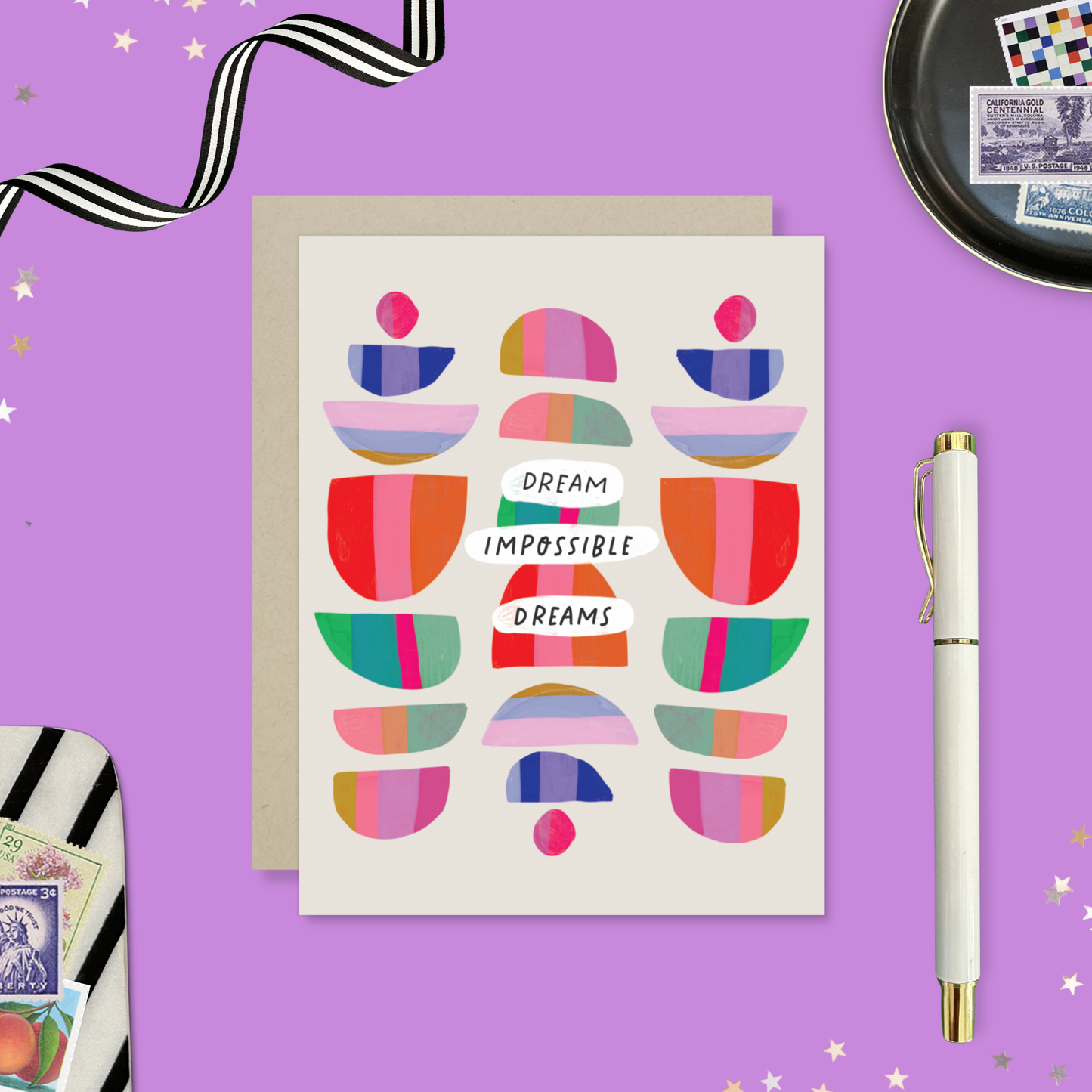 Dream Impossible Dreams Birthday Card