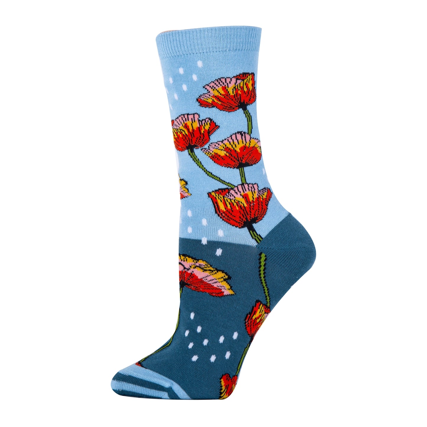 Poppy Please Crew Socks