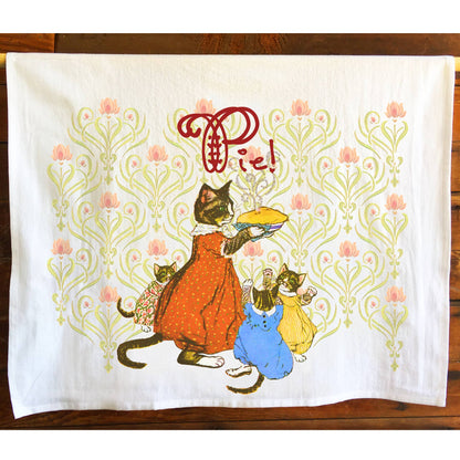 Pie Flour Sack Tea Towel