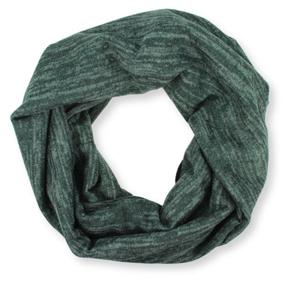 Jersey Knit Infinity Scarf in Forest