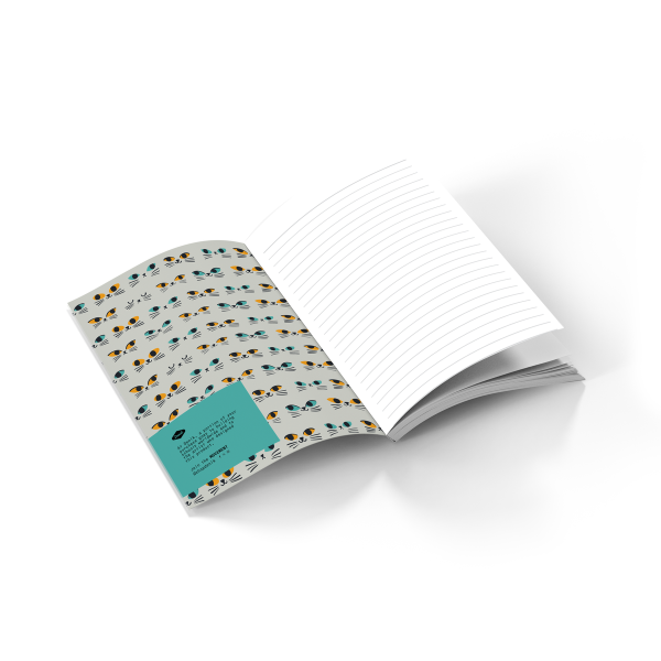 Cats Up To No Good Layflat Notebook