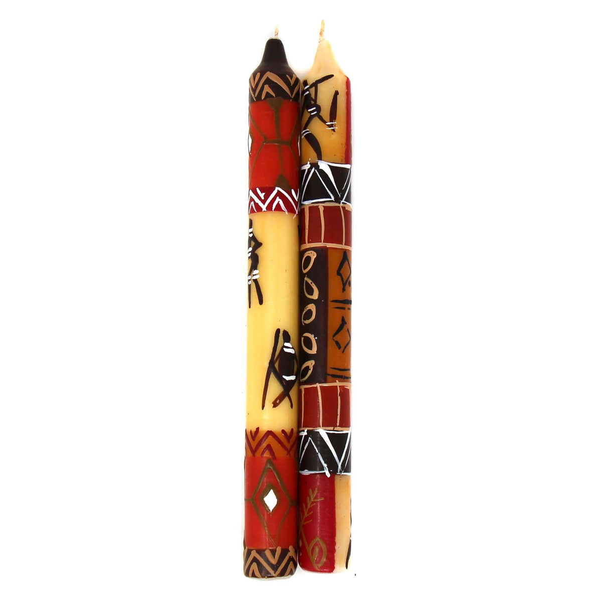 Damisi Hand-Painted Dinner Taper Candles