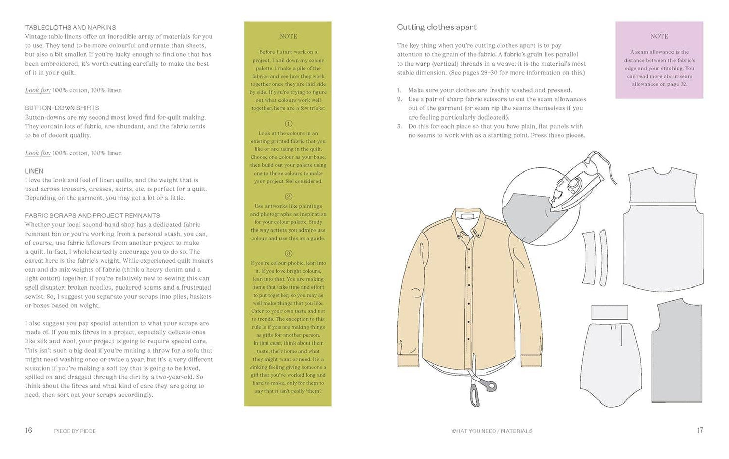 Piece by Piece: Patchwork Clothing & Quilting Projects