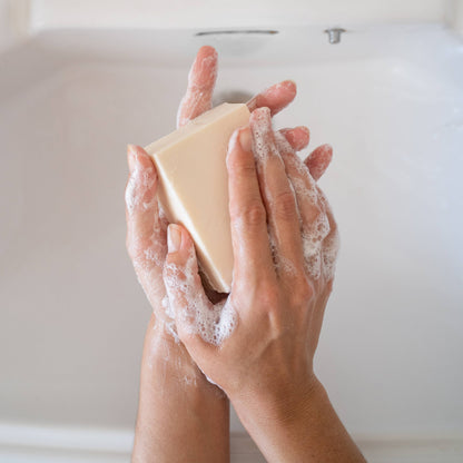 Joyeux Noel Soap Bar in Gold Leaf Design