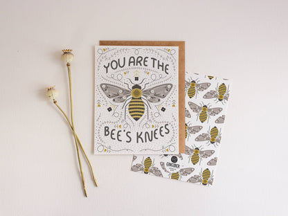 Bee's Knees Thank You Card