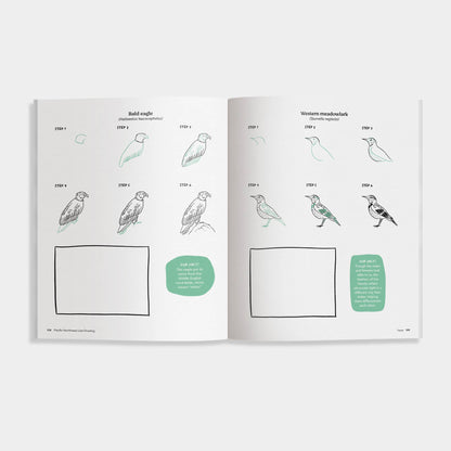 PNW How to Draw Book (Trees, Flowers and More)