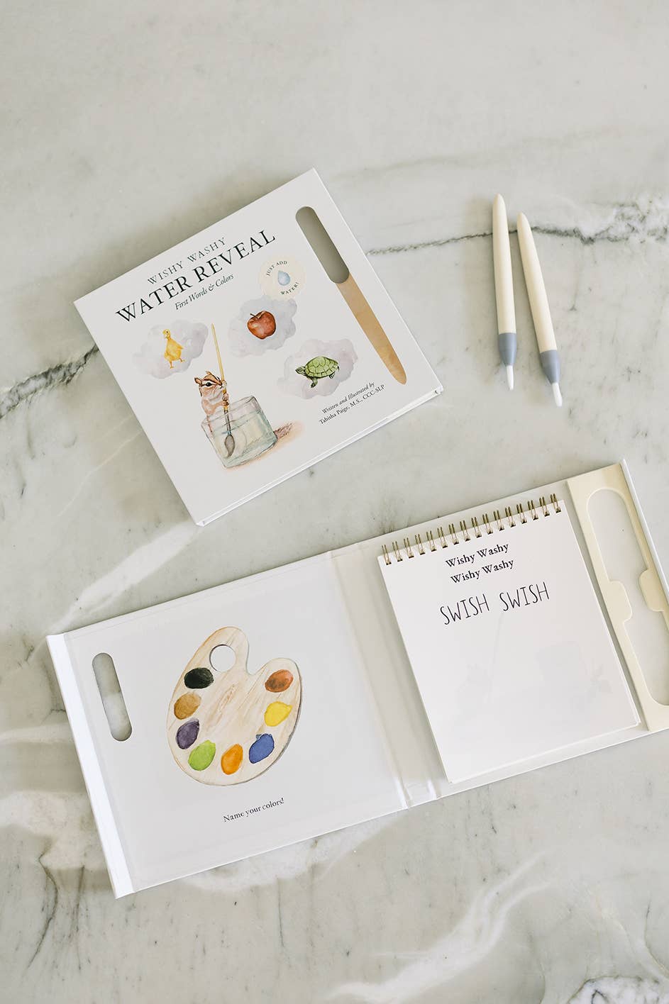 Water Reveal Watercolor Book for Kids