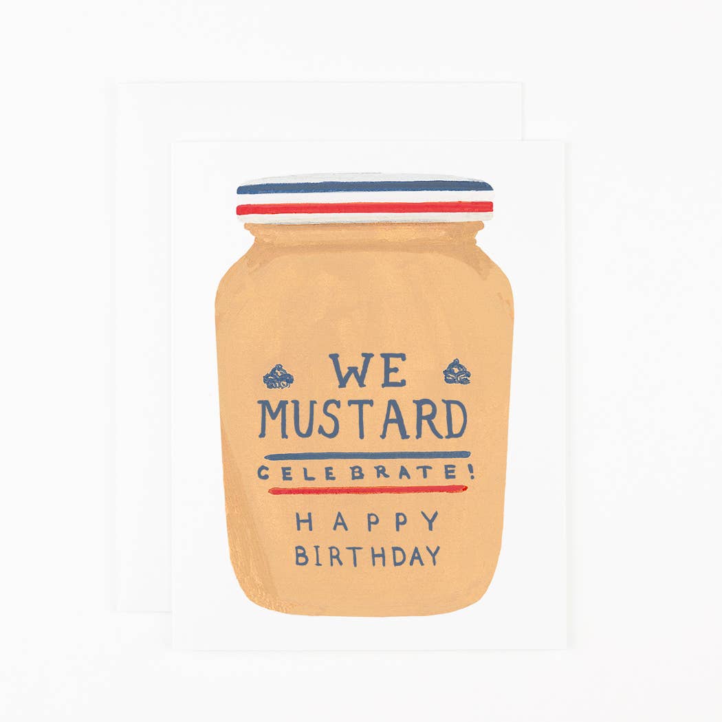 We Mustard Celebrate! Card
