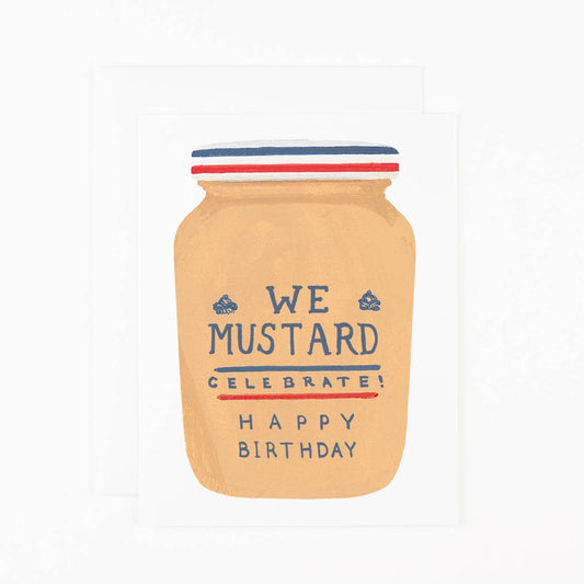 We Mustard Celebrate! Card