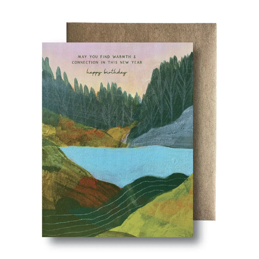 Warmth & Connection Birthday Card