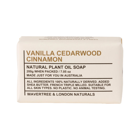 Vanilla Cedarwood Natural Soap Bar