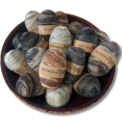 Felted Soap Natural Color