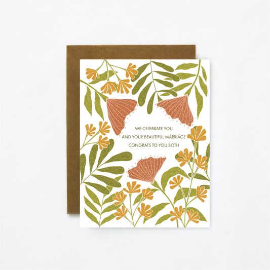 Beautiful Marriage Wedding Card