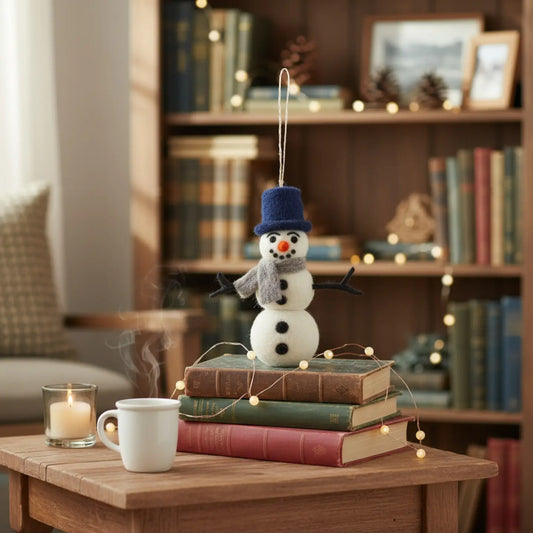 Will the Snowman Felt Ornament