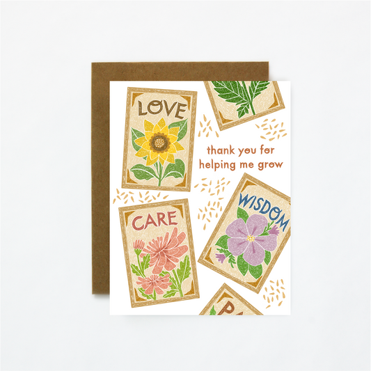 Seeds of Love-Mother's Day/Father's Day Greeting Card