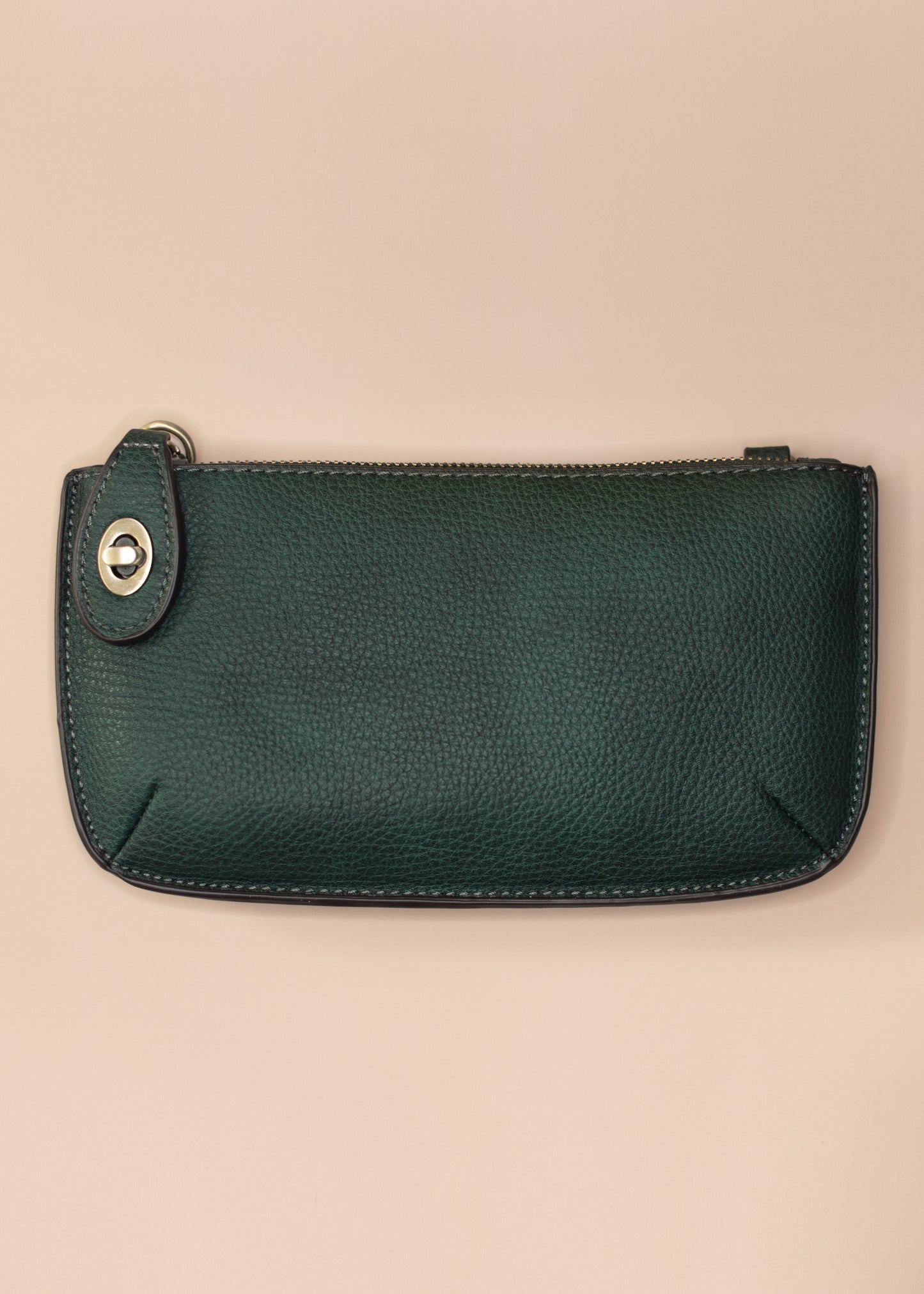 Mini Crossbody Wristlet Clutch in Green