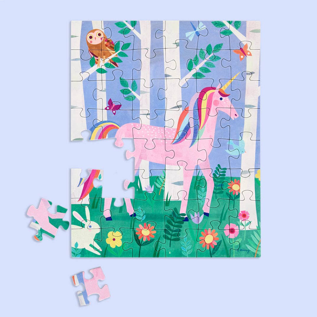 Unicorn Forest 48 Piece Puzzle