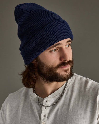 Navy Knit Beanie