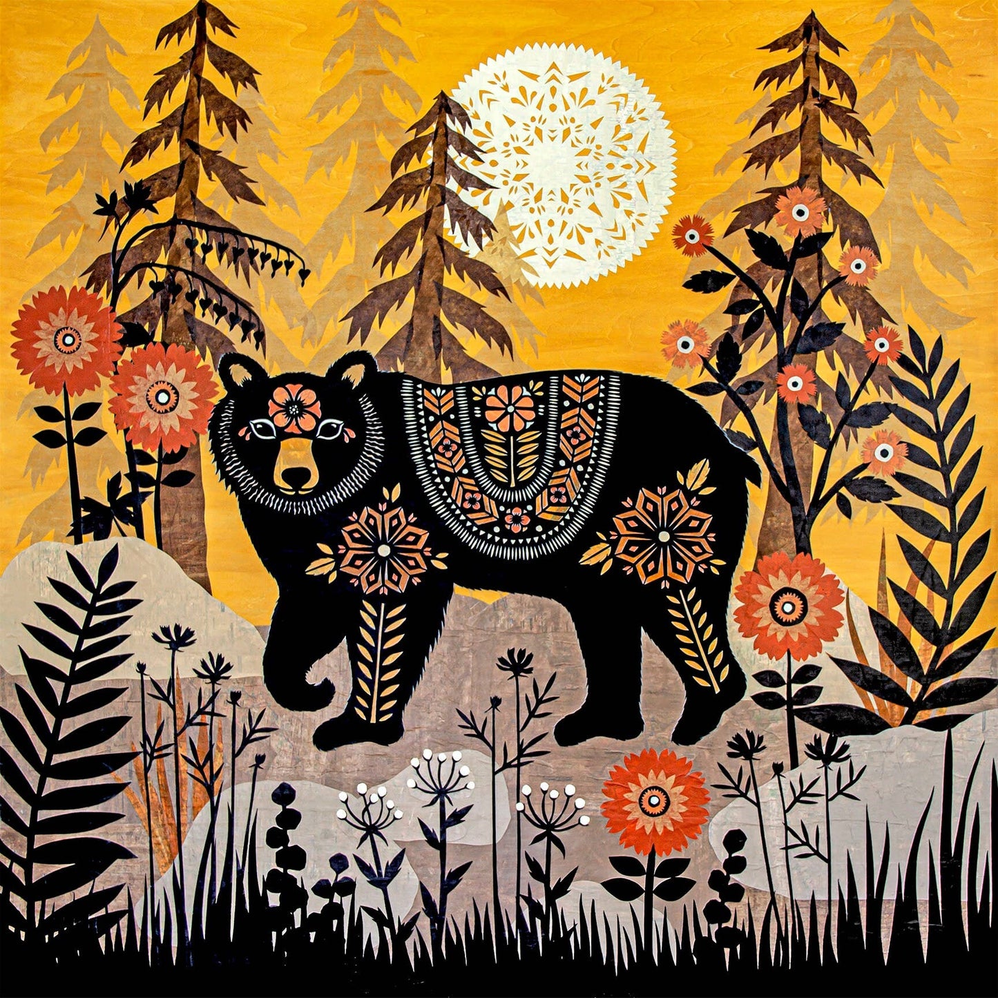 The Fortune Telling Observer 8 x 8 Print