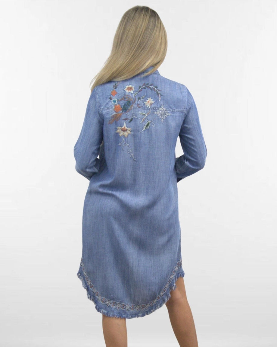 Wendy Denim Dress | Caite