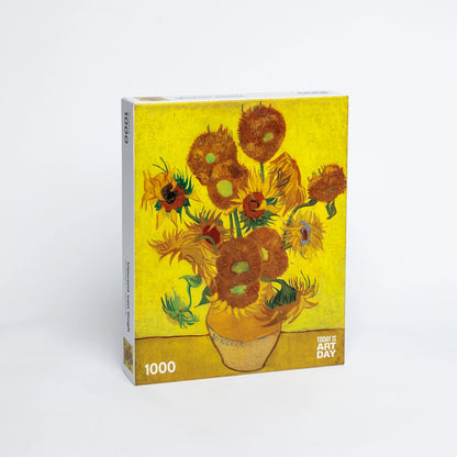 Van Gogh "Sunflowers" 1000 Piece Puzzle