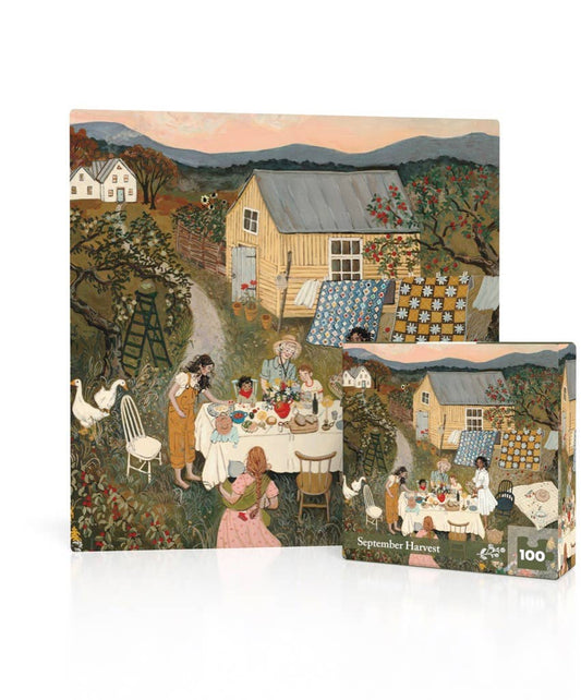 September Harvest 100 Piece Mini Puzzle