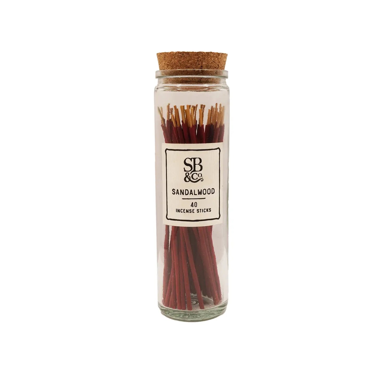 Sandalwood Incense in Glass Jar