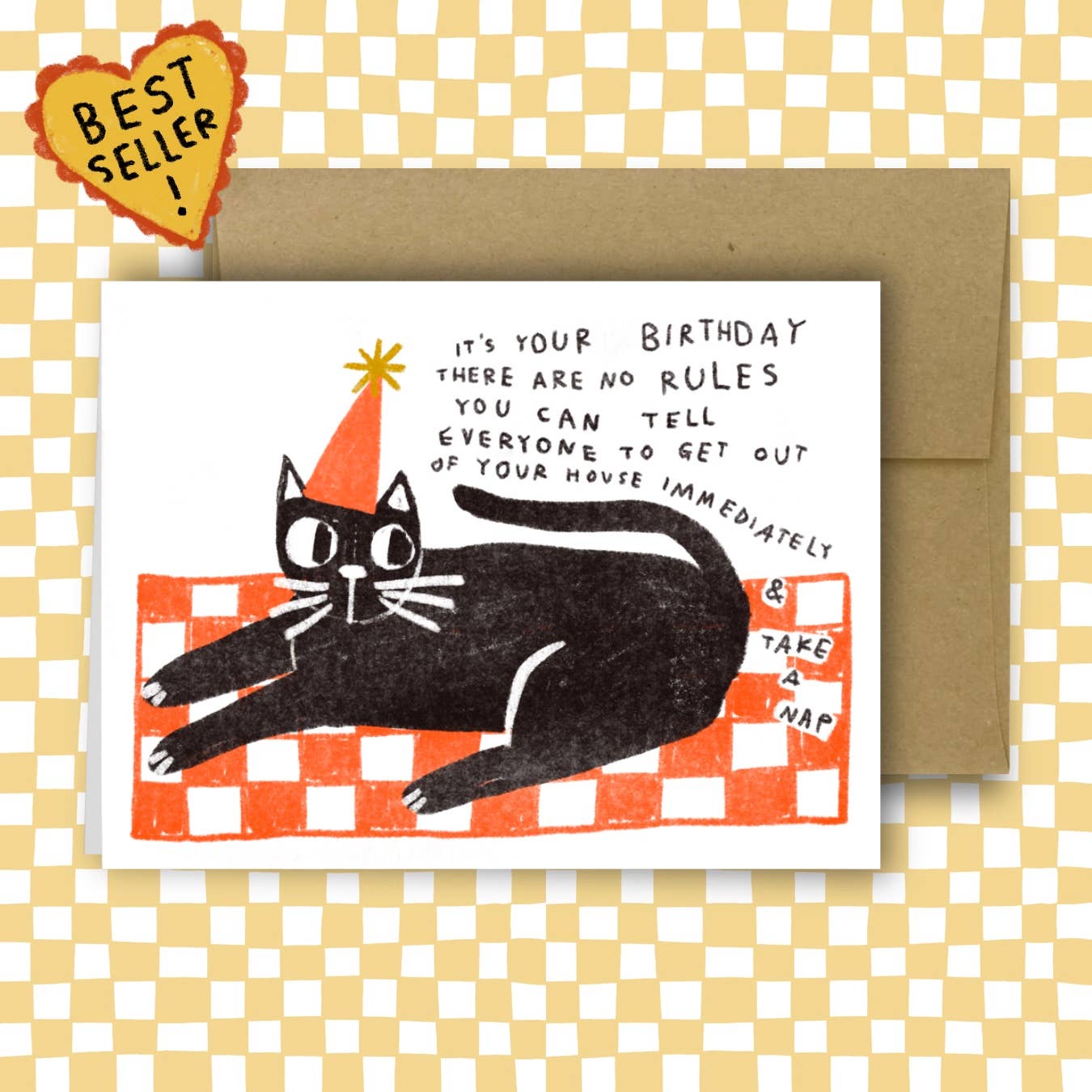 There are No Rules Birthday Card