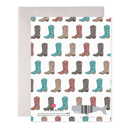 Giddy Up Cowboy Birthday Card