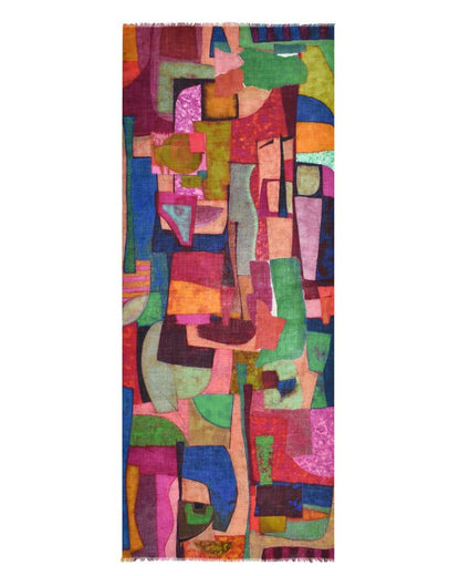 Novalee Abstract Geo Scarf