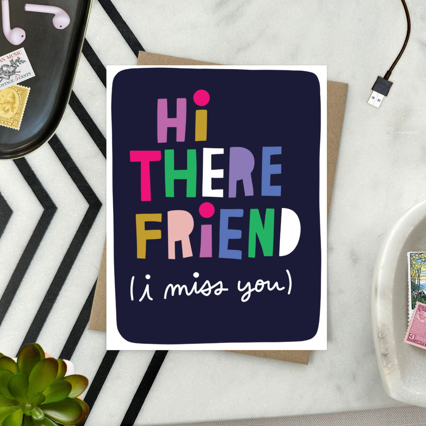Hi There Friend Card