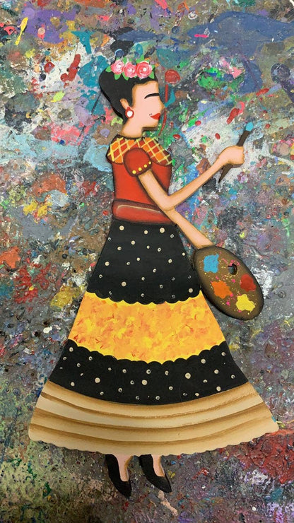 Frida Kahlo Flying Mobile