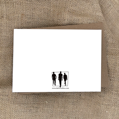 Star Gazer Greeting Card