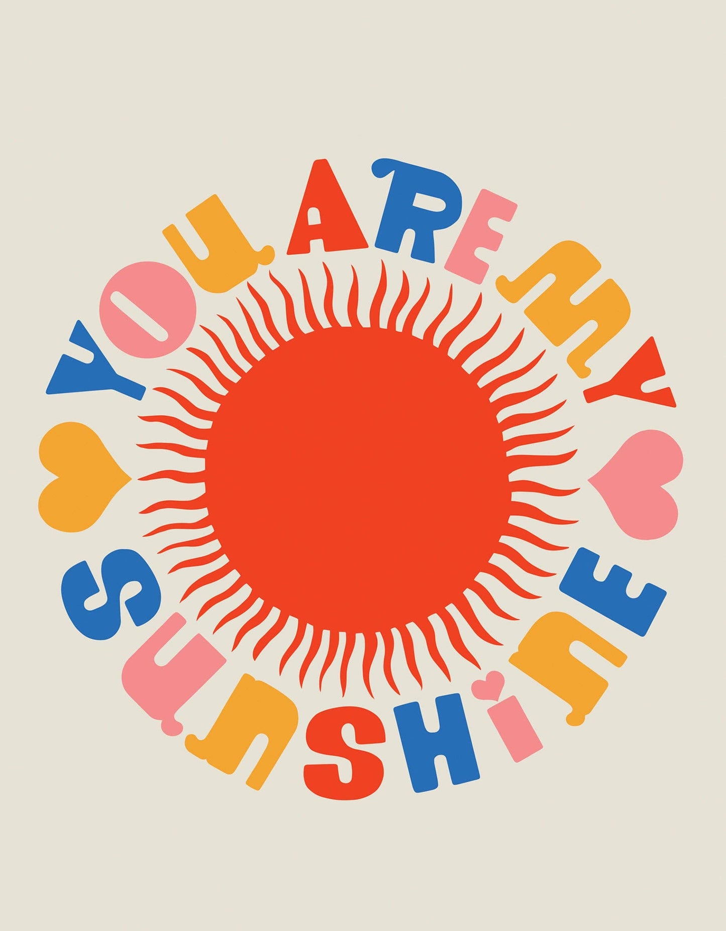 You Are My Sunshine Card | Lisa Congdon