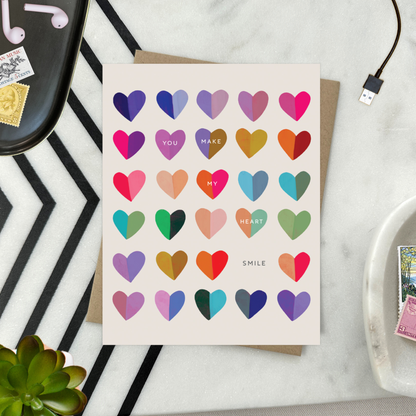 Heart Smile Love Card
