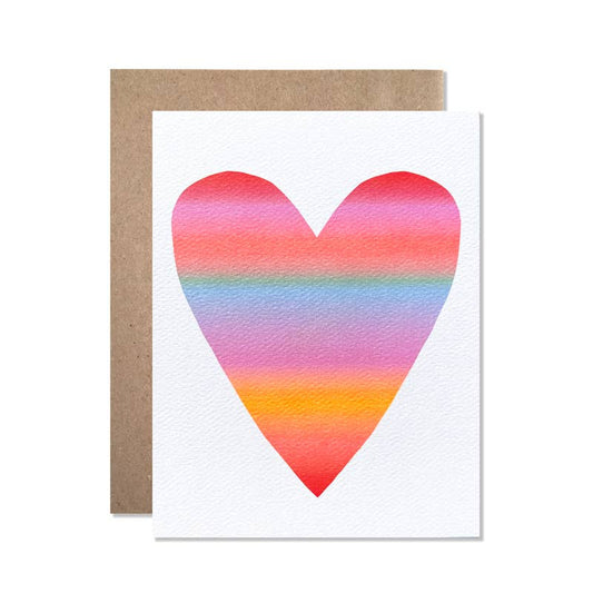 Gradient Heart Boxed Cards