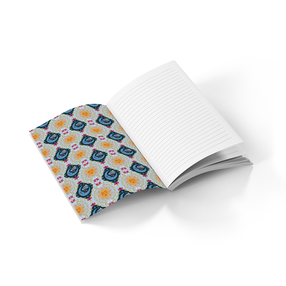 Sun Tarot  Soft Touch Layflat Notebook