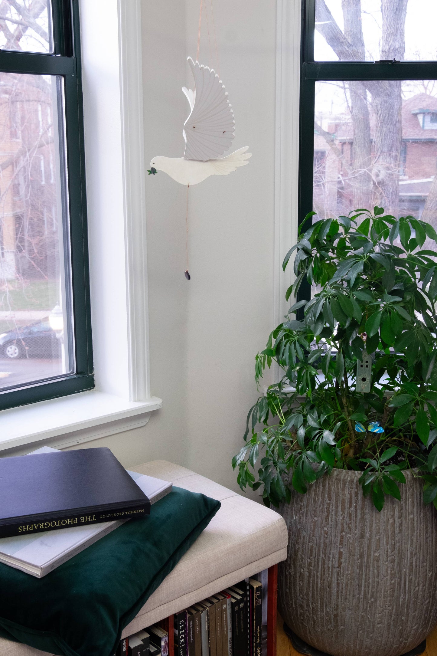 Peace Dove Flying Bird Mobile