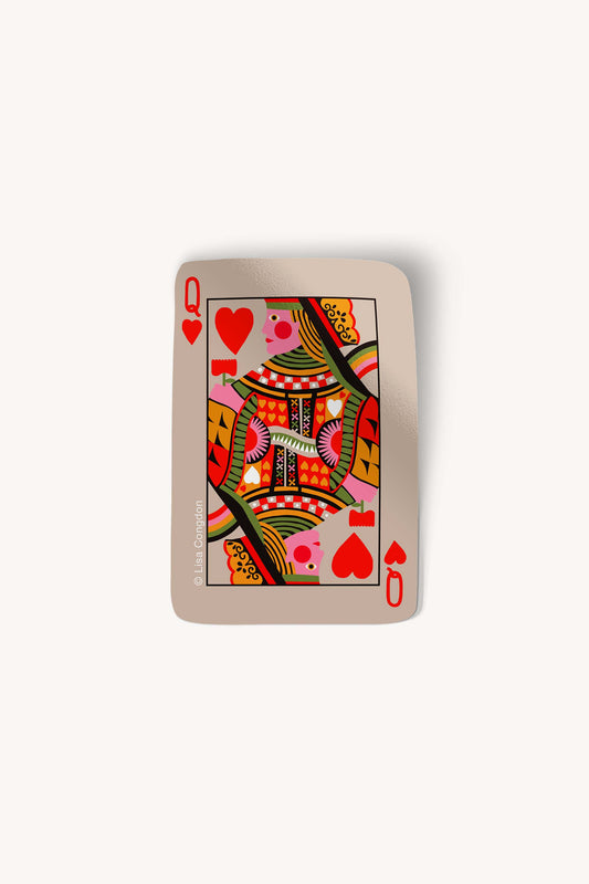 Queen of Hearts Sticker