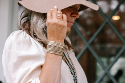 Light & Love Sterling Silver Cuff