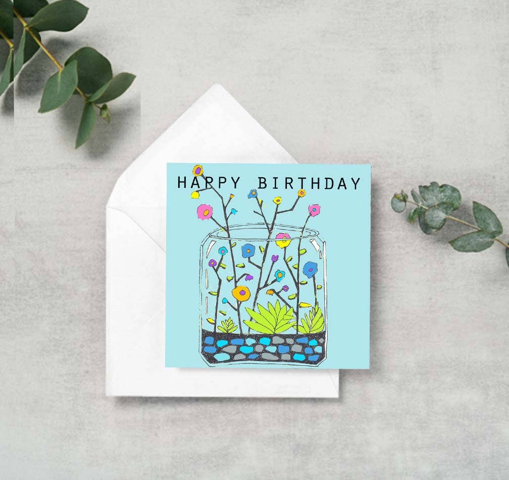 Terrarium Enclosure Card