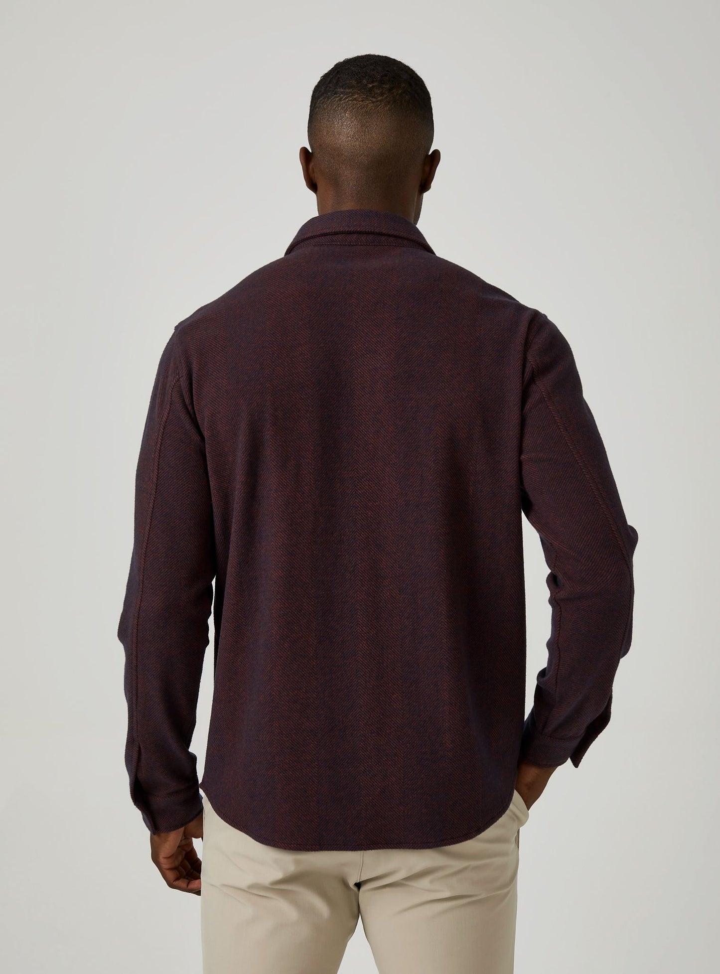 Generation Knit Shirt in Burgundy