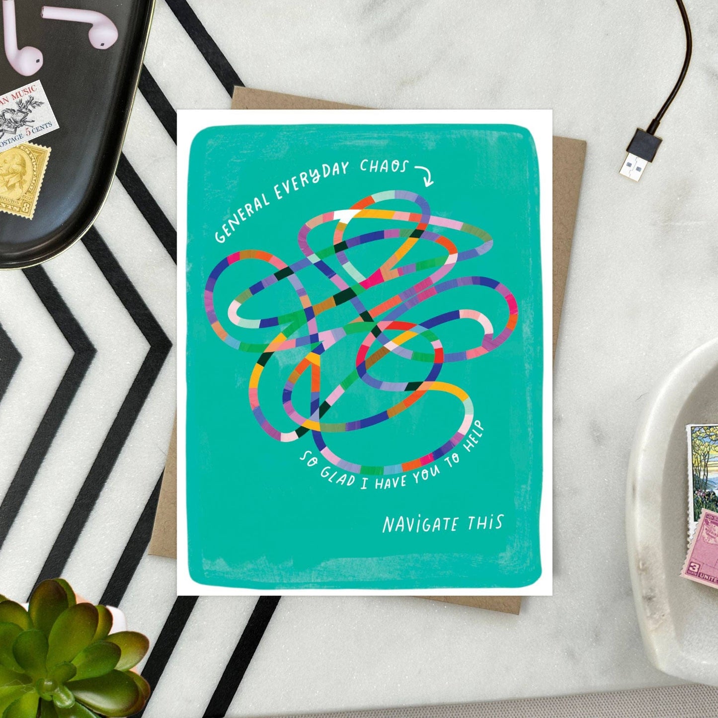 Everyday Chaos Friendship Card