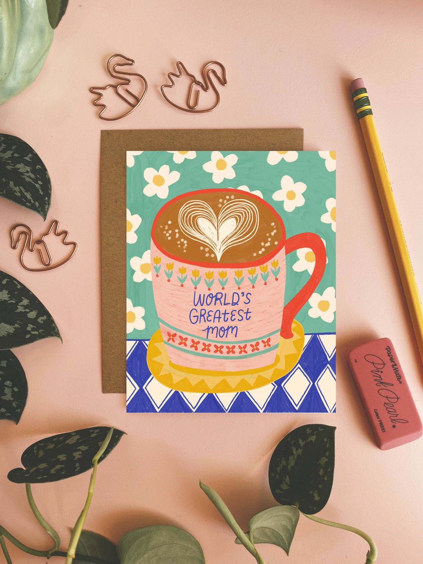 World's Greatest Mom Coffee Card