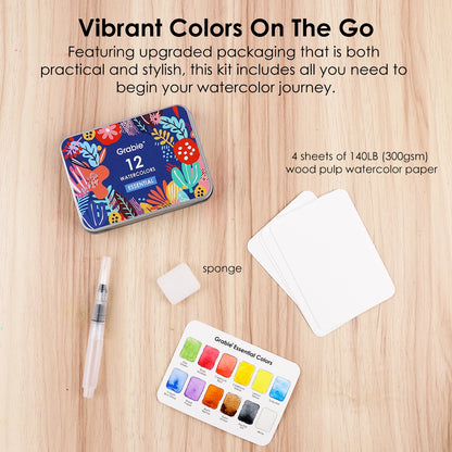 Essential Pocket Watercolor Set
