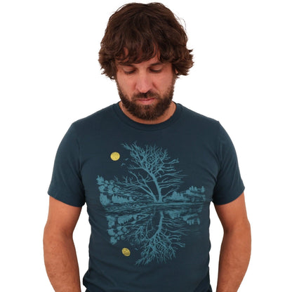 Reflection Tee in Atlantic Blue