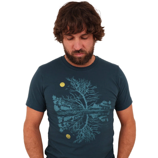 Reflection Tee in Atlantic Blue