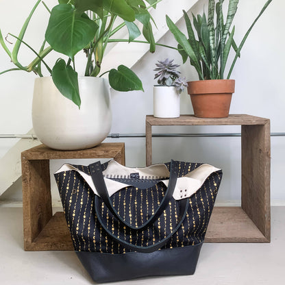 Convertible Tote in Dark Mooons